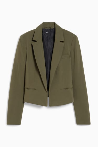 Femmes - Blazer - regular fit - kaki