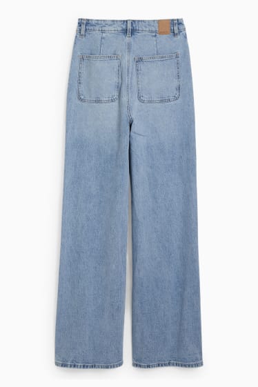 Donna - Loose fit jeans - vita alta - jeans azzurro