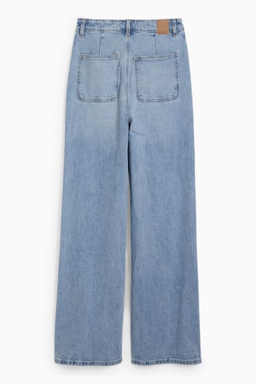 Donna - Loose fit jeans - vita alta - jeans azzurro