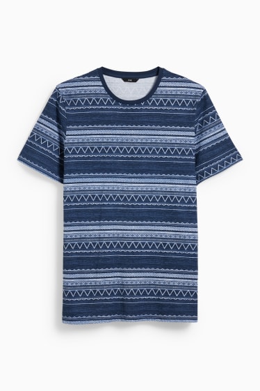 Home - Samarreta - blau fosc