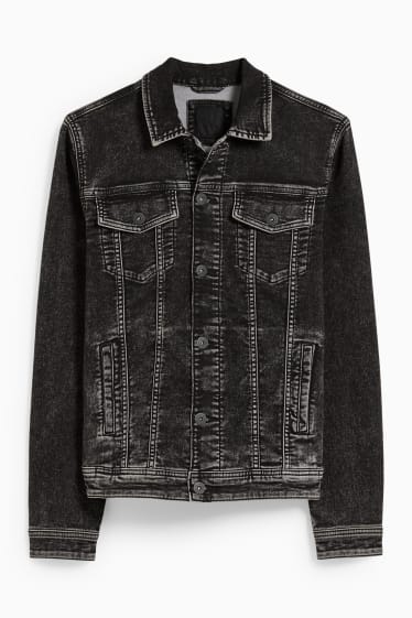 Hommes - Veste en jean - jean gris foncé