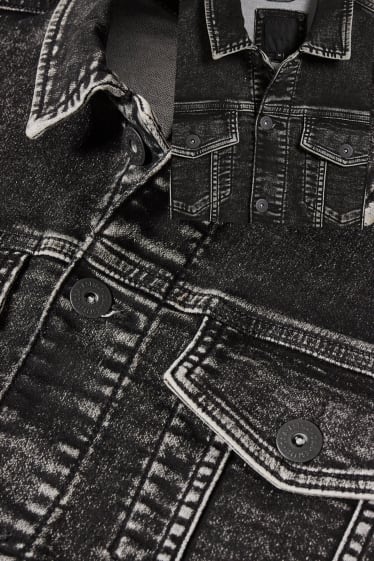 Men - Denim jacket - denim-dark gray