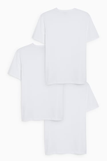 Herren - Multipack 3er - T-Shirt - weiss