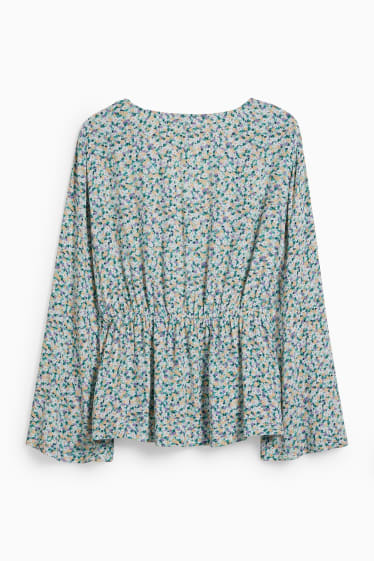 Teens & young adults - CLOCKHOUSE - blouse - floral - green