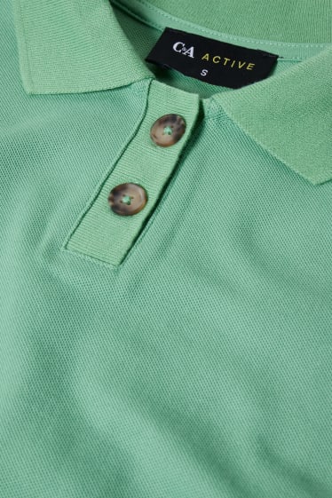 Dames - Poloshirt - groen