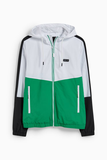 Uomo - Blouson con cappuccio - verde