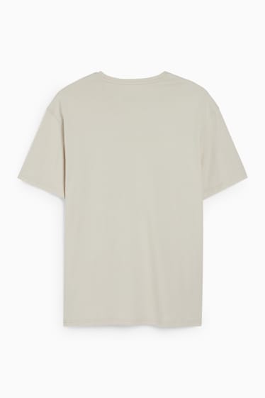 Hommes - T-shirt - beige clair