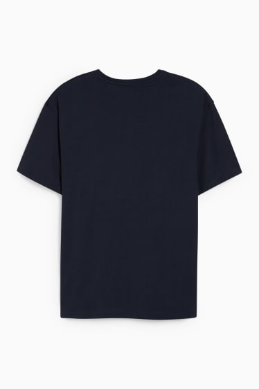 Hombre - Camiseta - azul oscuro
