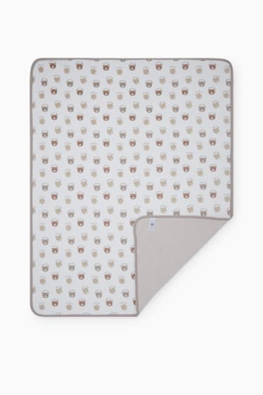 Unisex - Coperta per neonati - bianco neve