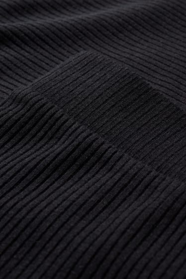 Jóvenes - CLOCKHOUSE - pantalón de punto - comfort fit - negro