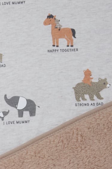 Unisex - Baby-Decke - hellbeige
