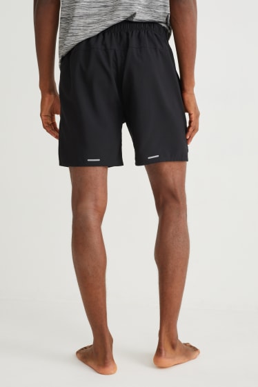 Herren - Funktions-Shorts  - schwarz