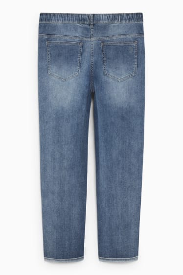 Kobiety - Straight jeans - średni stan - LYCRA® - dżins-niebieski