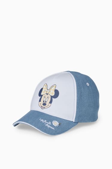 Bébés - Minnie Mouse - casquette pour bébé - bleu