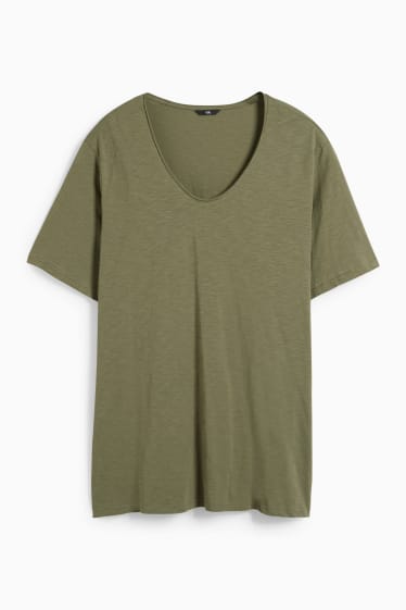Uomo - T-shirt - verde