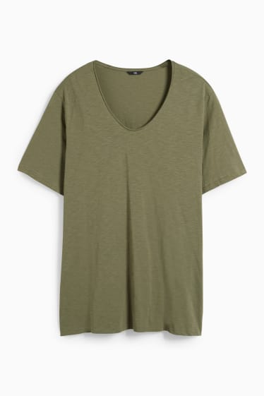 Heren - T-shirt - groen