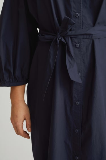 Women - Shirt dress - dark blue