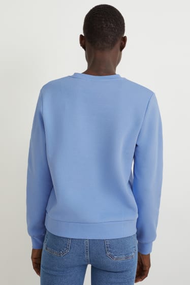 Damen - Sweatshirt - Snoopy - hellblau