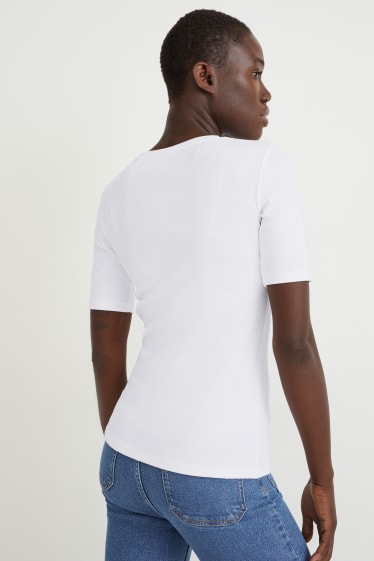 Femmes - T-shirt - blanc