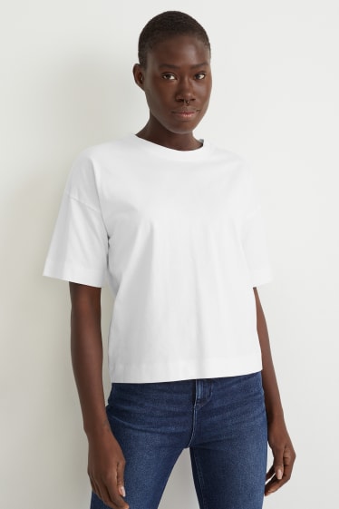 Femmes - T-shirt - blanc