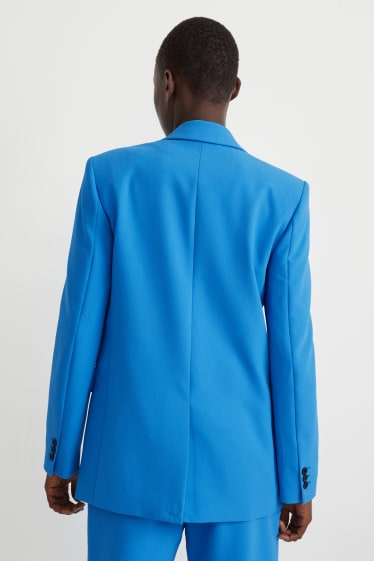 Women - Oversized blazer - blue
