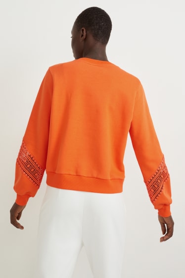 Women - Sweatshirt - orange