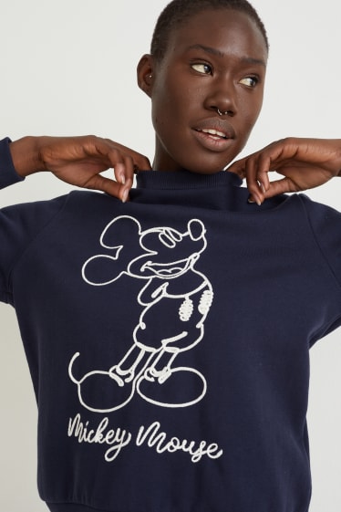 Femmes - Sweat - Mickey Mouse - bleu foncé