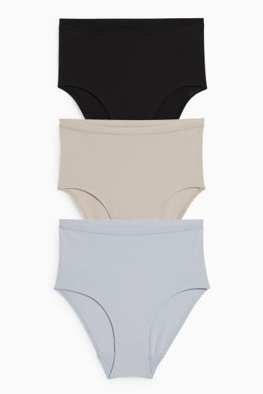 Donna - Confezione da 3 - slip - azzurro