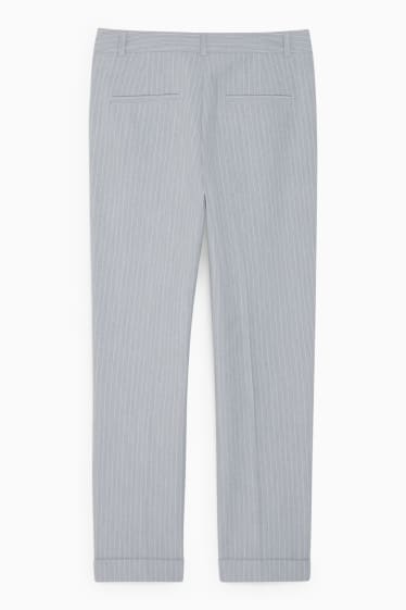 Mujer - Pantalón de oficina - regular fit - 4 Way Stretch - gris claro