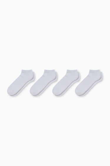 Dona - Paquet de 4 - mitjons turmellers - blanc