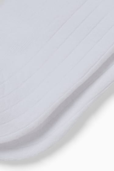 Dona - Paquet de 4 - mitjons turmellers - blanc