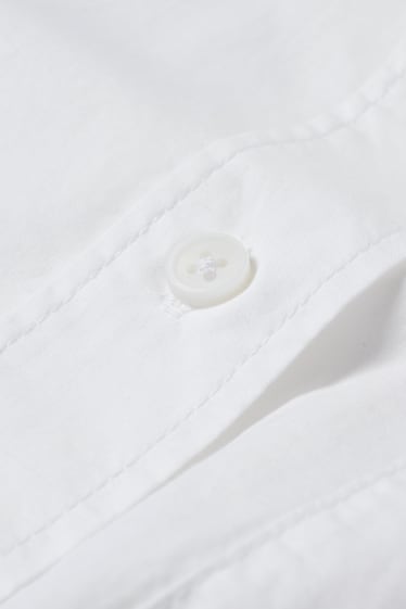 Femmes - Robe-chemise - blanc