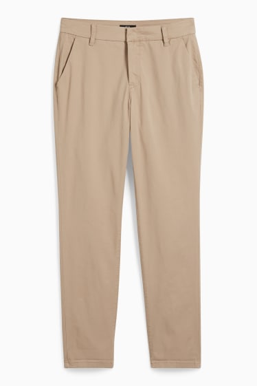 Femmes - Chino - mid waist - beige