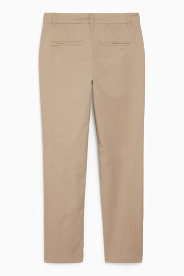 Femmes - Chino - mid waist - beige