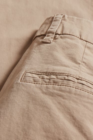 Femmes - Chino - mid waist - beige