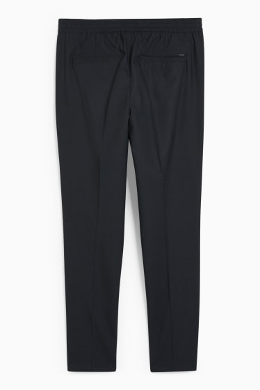 Uomo - Pantaloni chino - tapered fit - Flex - antracite