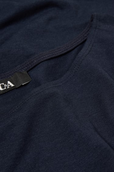 Dona - Samarreta de màniga llarga - blau fosc