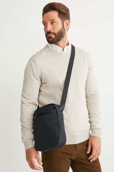 Hombre - Bolso bandolera - negro