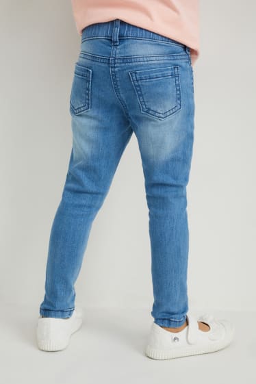 Enfants filles - Minnie Mouse - jegging jean - jean bleu