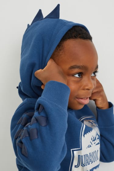 Enfants - Jurassic World - sweat à capuche - bleu foncé