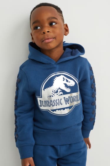 Enfants - Jurassic World - sweat à capuche - bleu foncé