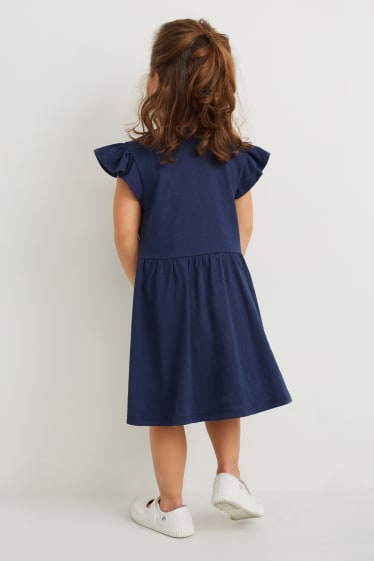 Kinder - Multipack 3er - Kleid - dunkelblau