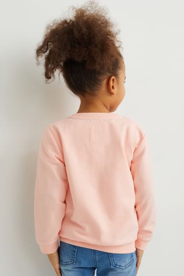 Enfants filles - Disney - sweat - rose
