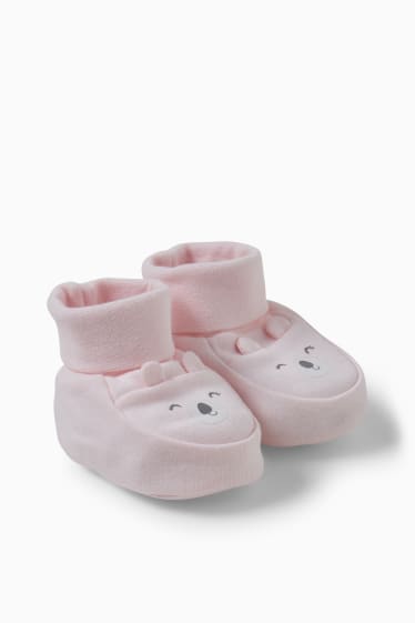 Bébés - Chaussons pour bébé - rose clair