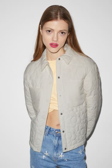 Donna - CLOCKHOUSE - giacca trapuntata - bianco crema
