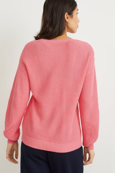 Damen - Pullover - pink