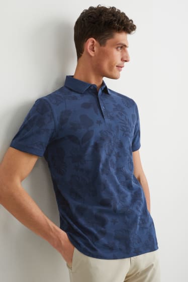 Heren - Poloshirt - donkerblauw