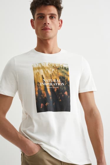 Uomo - T-shirt - bianco