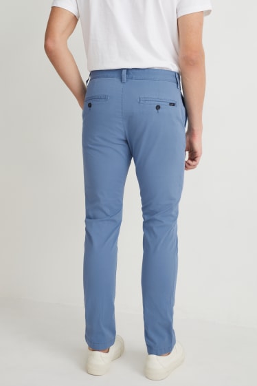 Home - Pantalons xinos - slim fit - Flex - LYCRA® - blau