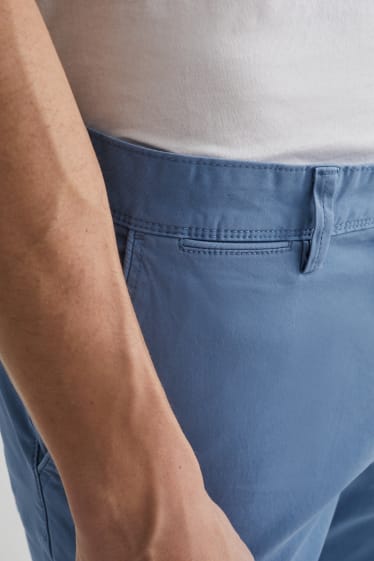Home - Pantalons xinos - slim fit - Flex - LYCRA® - blau